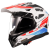Kask motocyklowy Dual Sport LS2 MX702 Pioneer II Namib White Red